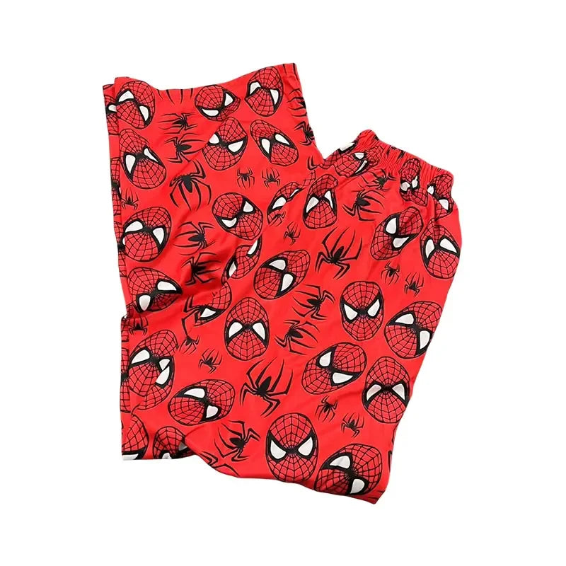 Hello Kitty Spider-Man anime pajama Pants